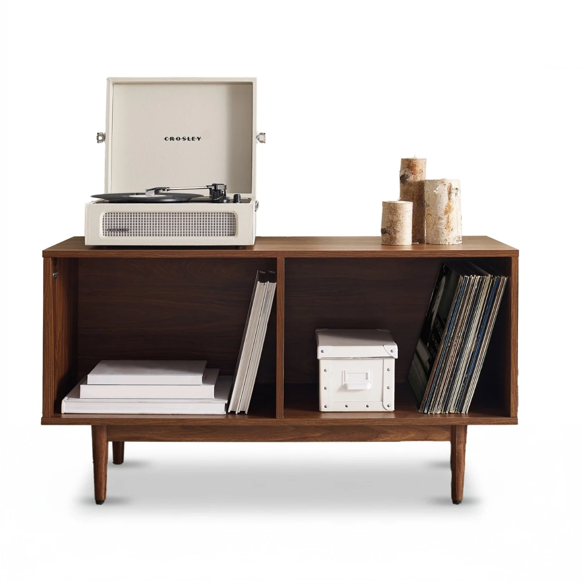 Lane Camden Vinyl Storage Console