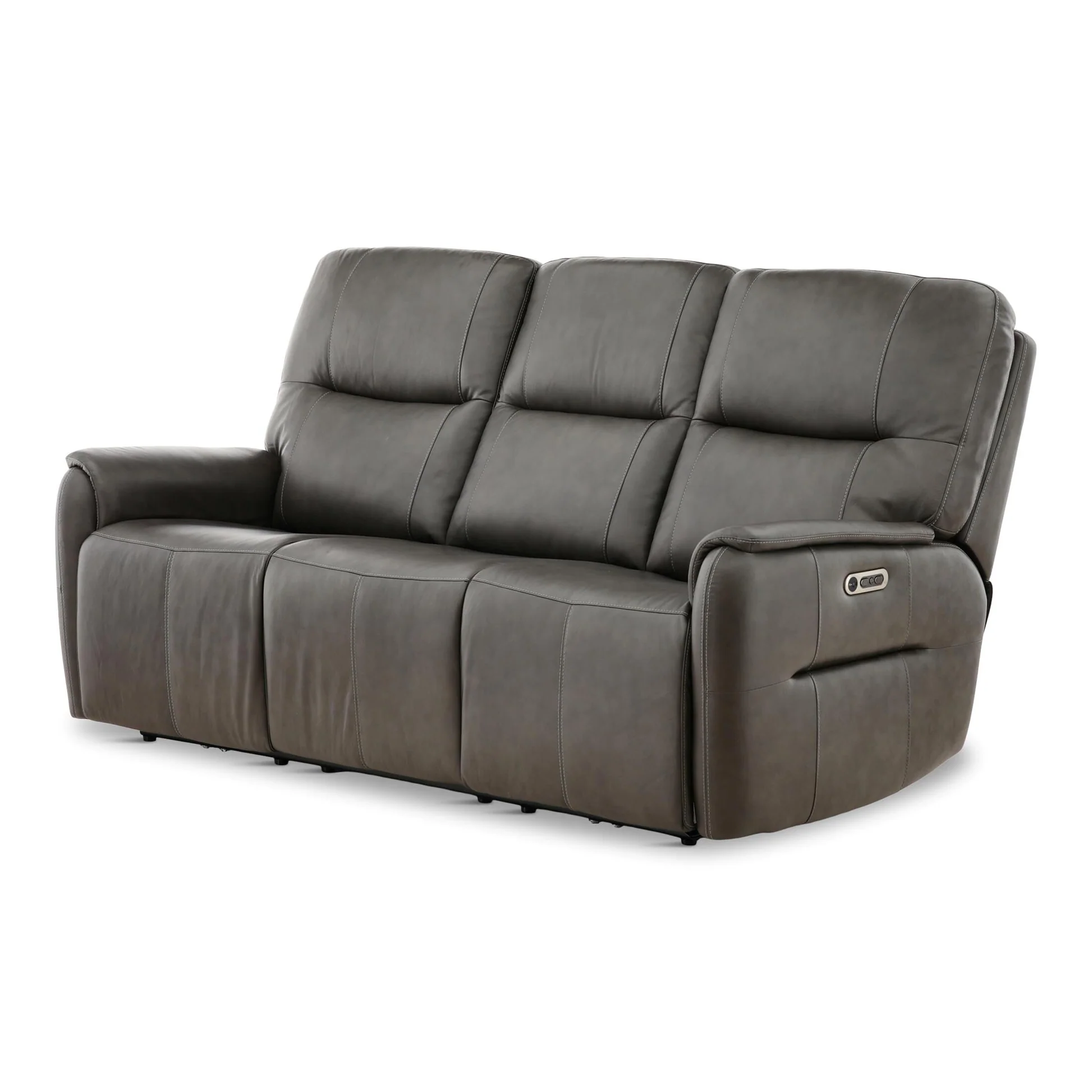 Lane Fletcher Leather Sofa with Power Recliners