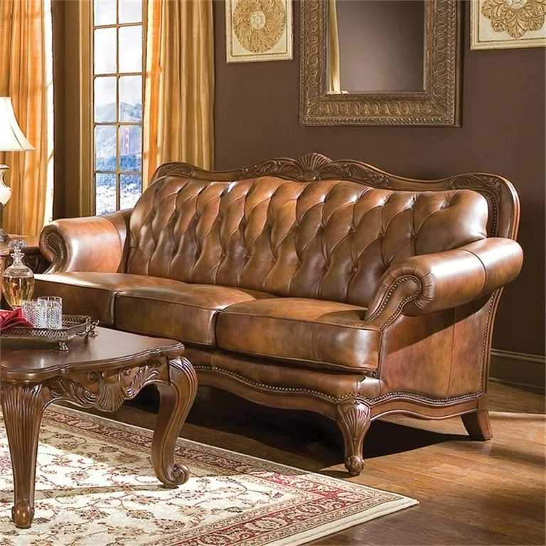 Lane Leather Sofa - Premium Upholstery